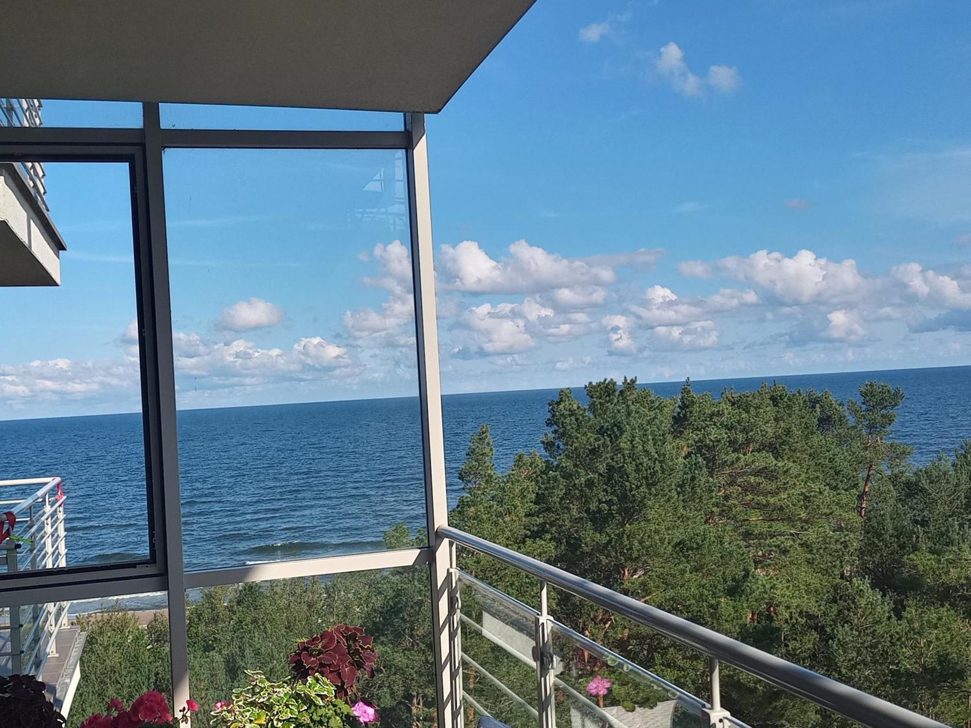 Apartament Z Widokiem Na Morze Dziwnówek Kültér fotó
